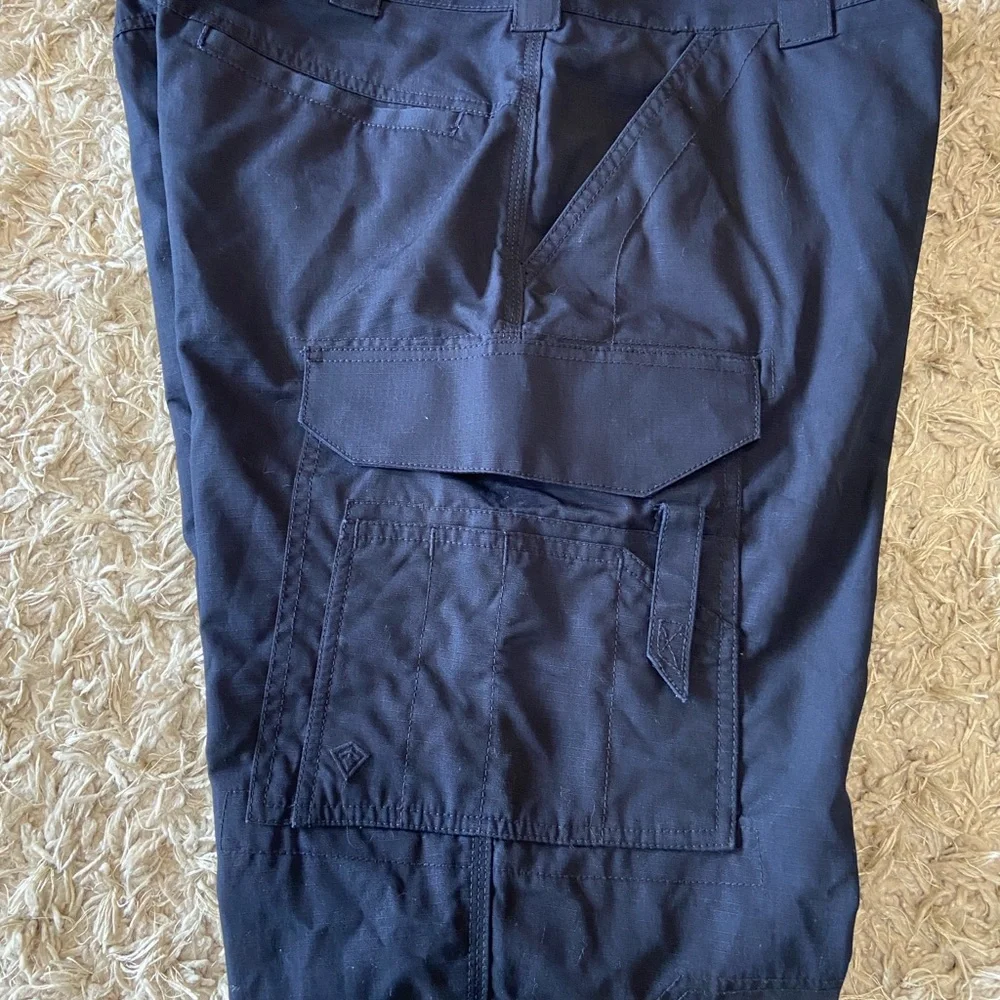 Men's Cargo Pants Shorts - Navy Blue